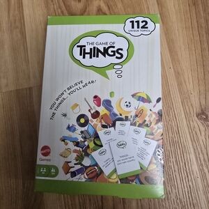 New Mattel The Game of Things - 112 Unique Topics Ages 14+ (4+ Players)